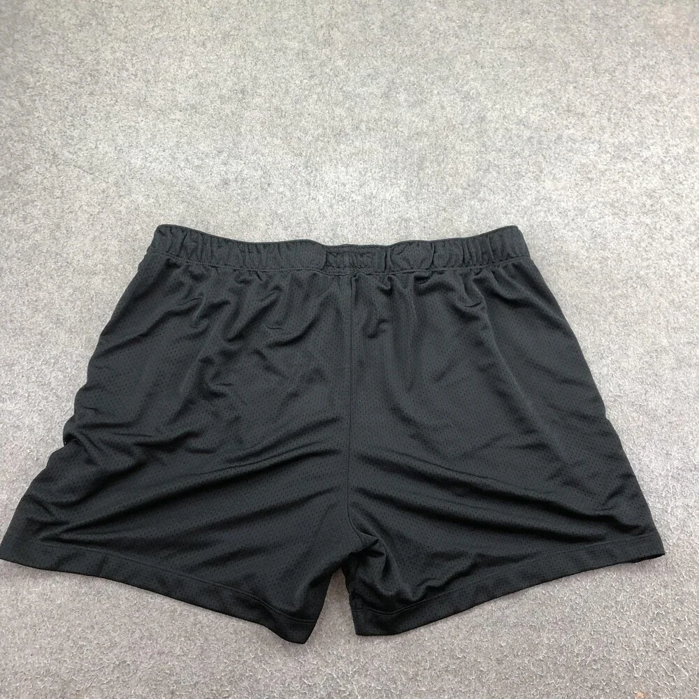 Abercrombie & Fitch Shorts Mens 2XL Black Mesh 6 Inch Boxing Club Gym Pockets